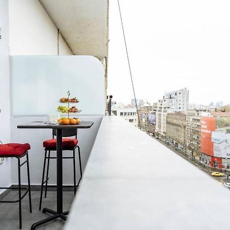 Amazing City View - Terrace+Netflix - City Center บูคาเรสต์ ภายนอก รูปภาพ
